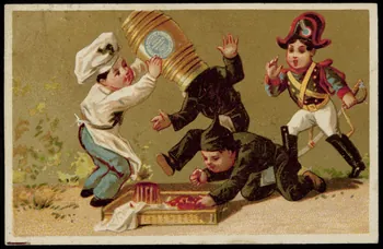Testu & Massin carte réclame chromo Paris 1876-1903 1995.1.4352.1 Photo
