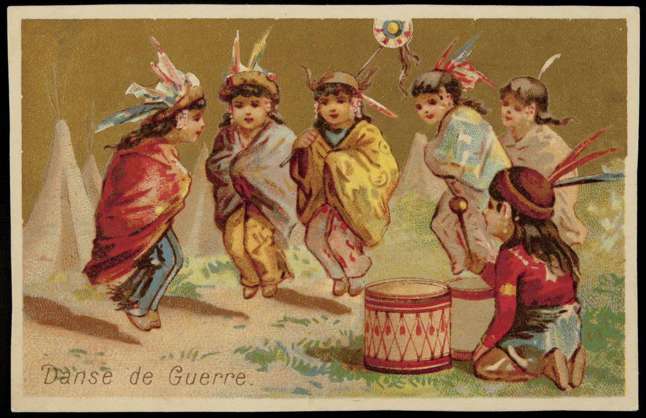 Testu & Massin carte réclame chromo Paris 1876-1903 1995.1.4353.1 Photo