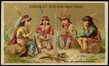 Testu & Massin ; Champenois et compagnie carte réclame chromo Paris 1888-1889 1995.1.4353.3 Photo