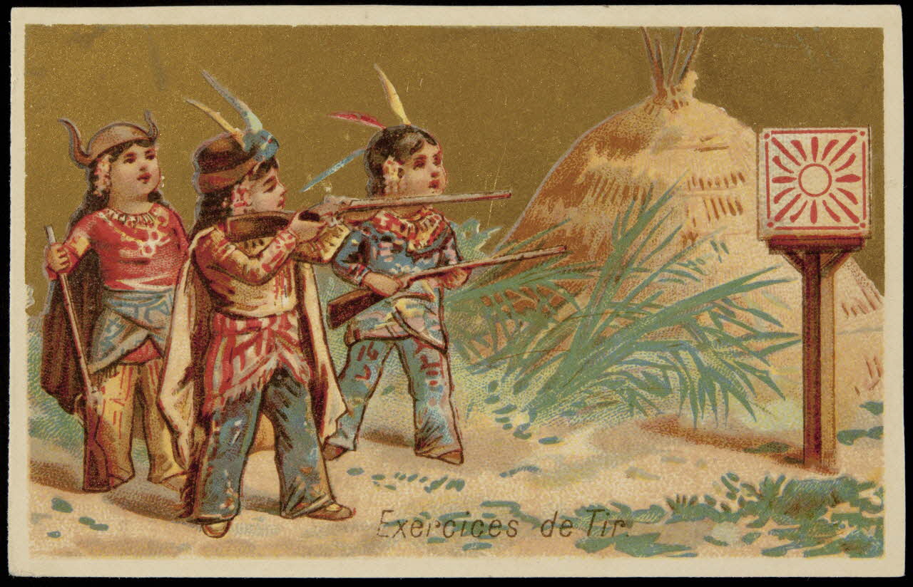 Testu & Massin carte réclame chromo Paris 1876-1903 1995.1.4353.7 Photo