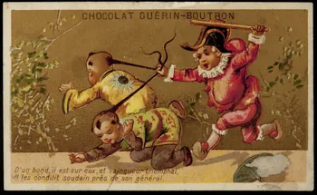 Testu & Massin ; Champenois et compagnie carte réclame chromo Paris 1888-1889 1995.1.4354.6 Photo