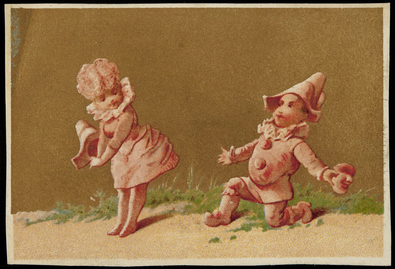 Testu & Massin carte réclame chromo Paris 1876-1903 1995.1.4355.1 Photo