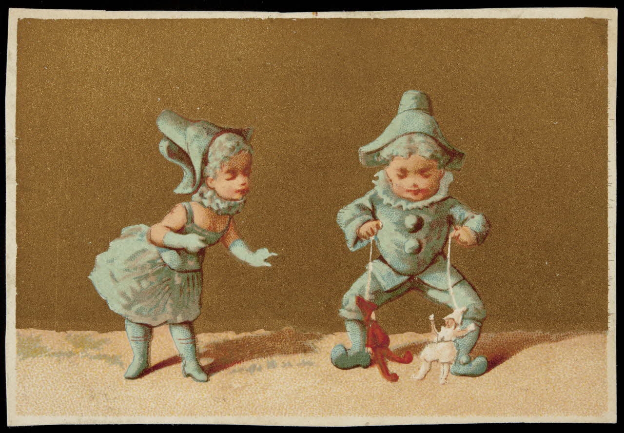 Testu & Massin carte réclame chromo Paris 1876-1903 1995.1.4355.5 Photo