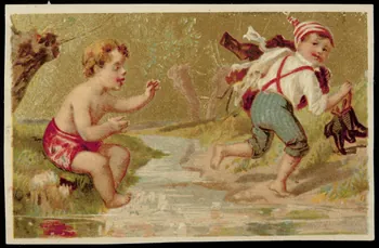 Testu & Massin carte réclame chromo Paris 1876-1903 1995.1.4356.4 Photo