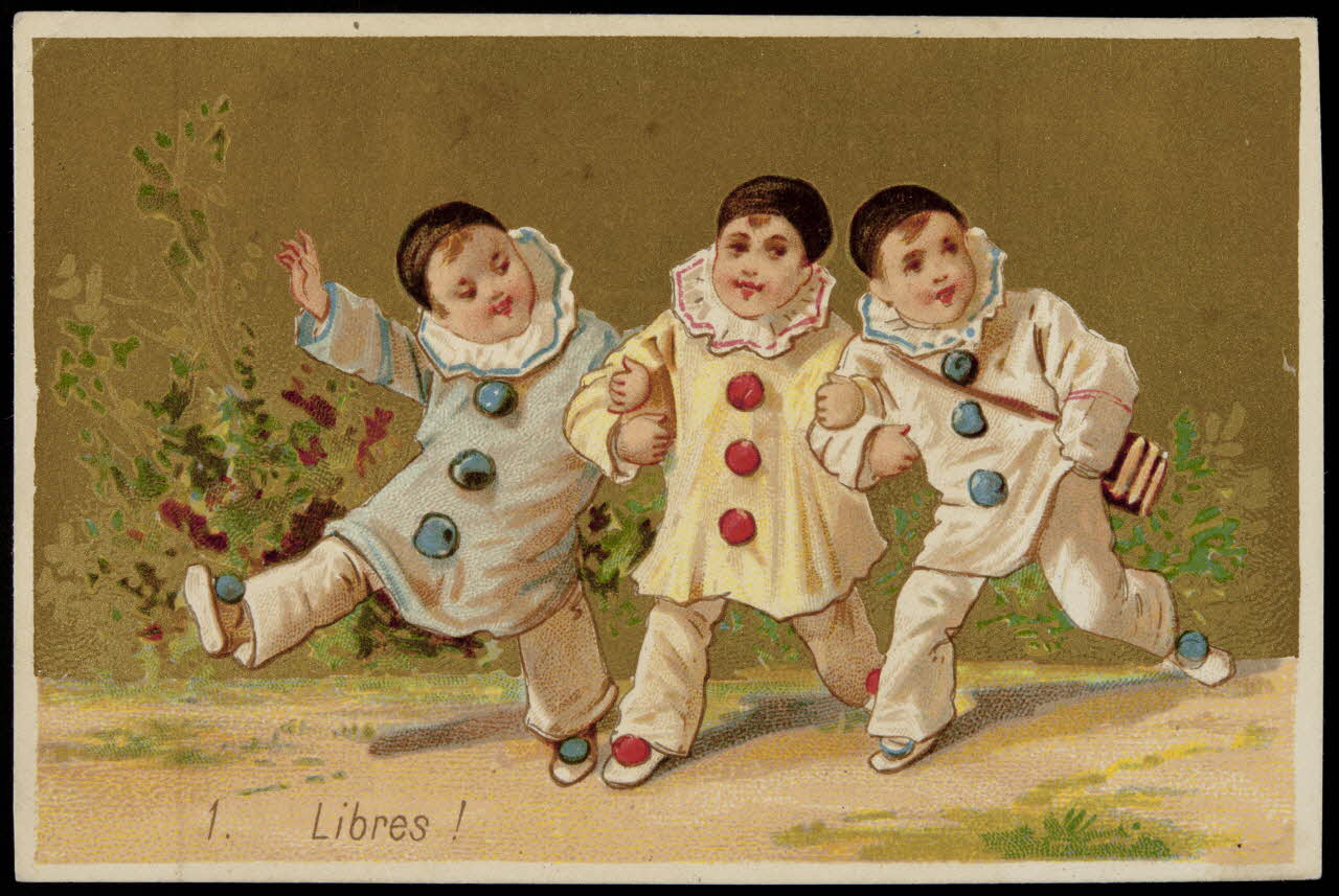 Testu & Massin carte réclame chromo Paris 1876-1903 1995.1.4357.1 Photo