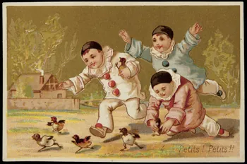 Testu & Massin carte réclame chromo Paris 1876-1903 1995.1.4357.4  Photo