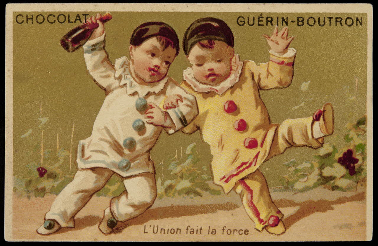 Testu & Massin carte réclame chromo Paris 1876-1878 1995.1.4358.3 Photo