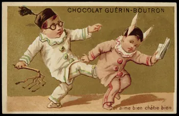 Testu & Massin carte réclame chromo Paris 1876-1878 1995.1.4358.5 Photo