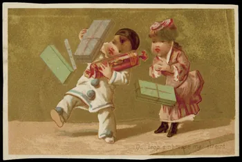 Testu & Massin carte réclame chromo Paris 1876-1903 1995.1.4358.7 Photo