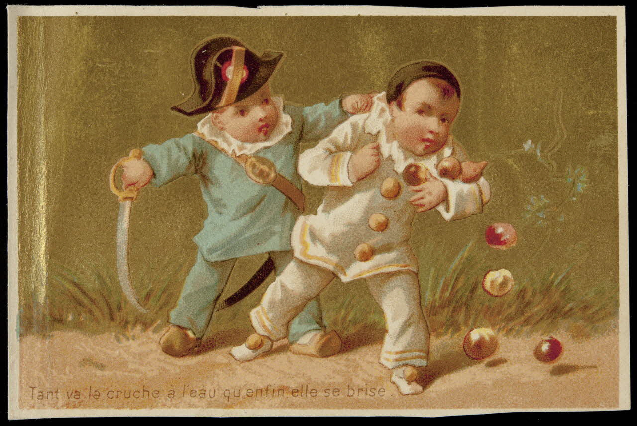 Testu & Massin carte réclame chromo Paris 1876-1903 1995.1.4358.8 Photo