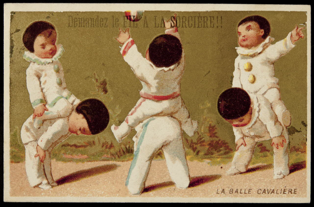 Testu & Massin carte réclame chromo Paris 1876-1878 1995.1.4359.1 Photo