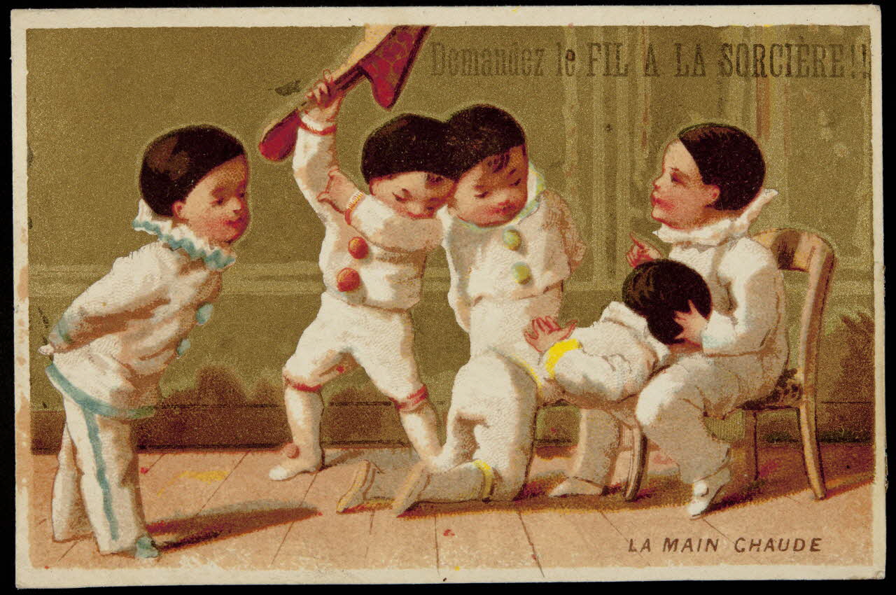 Testu & Massin carte réclame chromo Paris 1876-1878 1995.1.4359.2 Photo