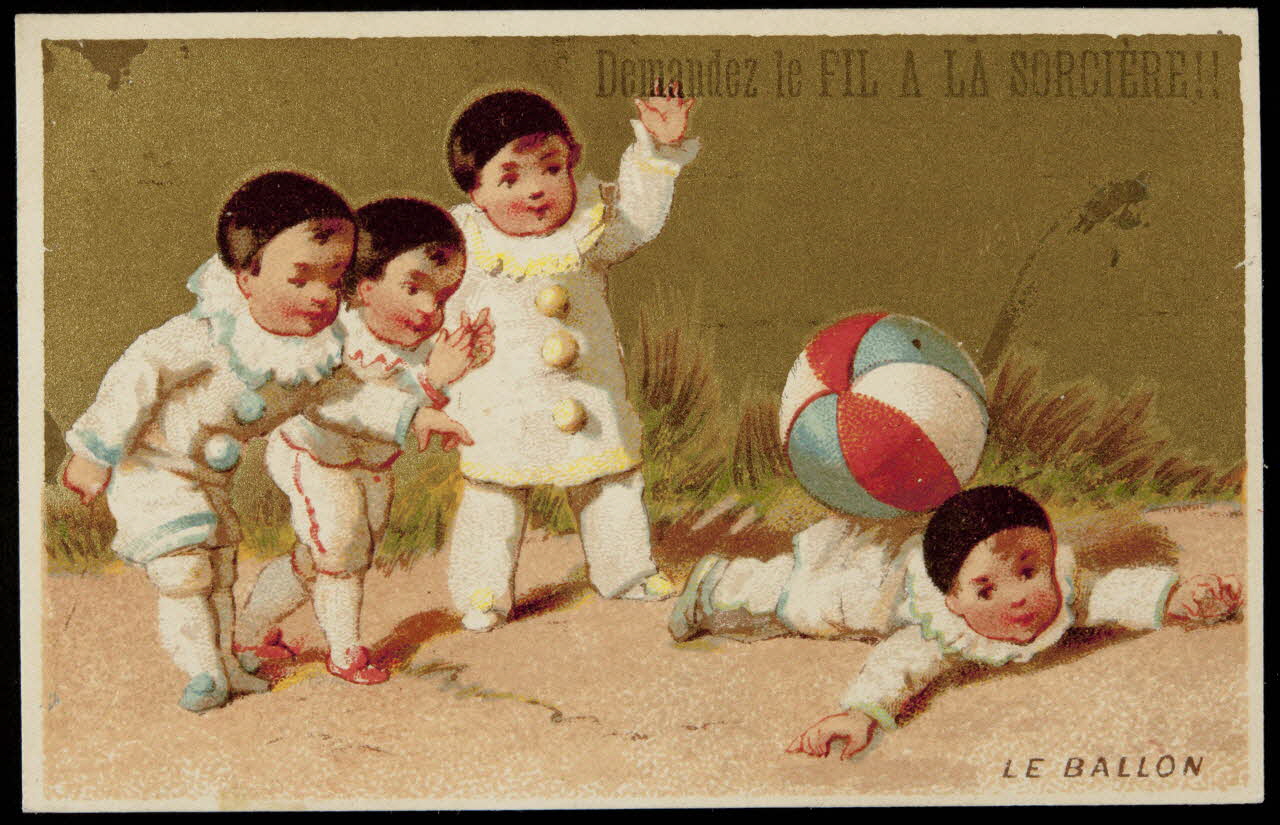 Testu & Massin carte réclame chromo Paris 1876-1878 1995.1.4359.3 Photo