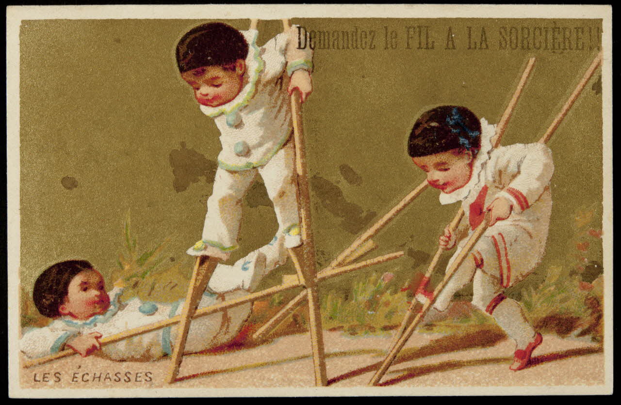 Testu & Massin carte réclame chromo Paris 1876-1878 1995.1.4359.4 Photo