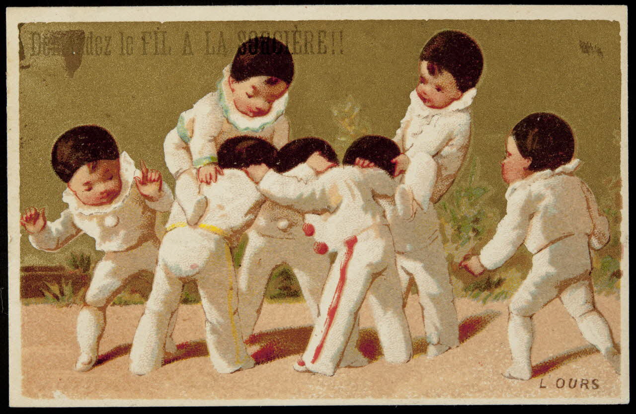 Testu & Massin carte réclame chromo Paris 1876-1878 1995.1.4359.5 Photo