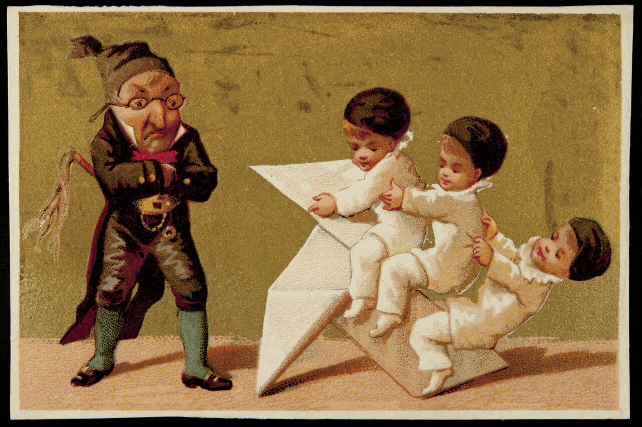Testu & Massin carte réclame chromo Paris 1876-1903 1995.1.4360.2 Photo
