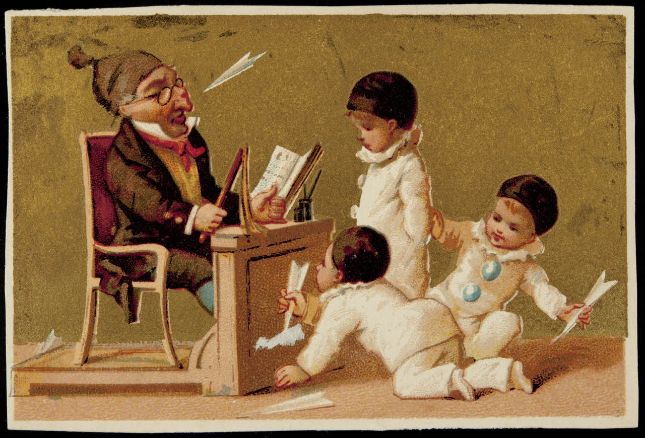 Testu & Massin carte réclame chromo Paris 1876-1903 1995.1.4360.6 Photo