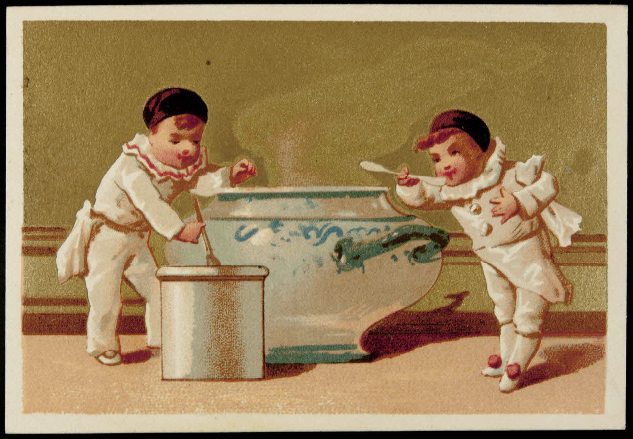 Testu & Massin carte réclame chromo Paris 1879-1886 1995.1.4361.2 Photo