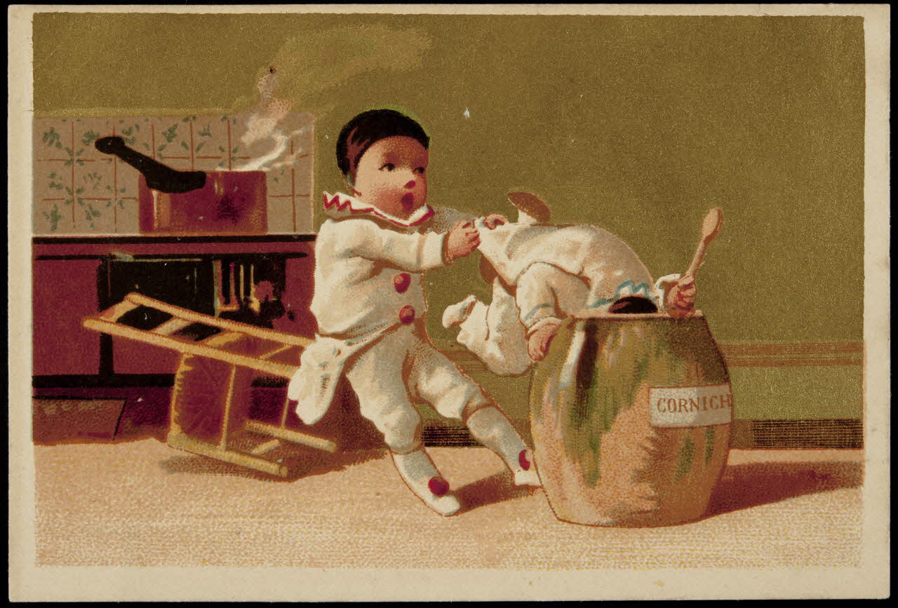 Testu & Massin ; Champenois et compagnie carte réclame chromo Paris 1879-1886 1995.1.4361.7 Photo