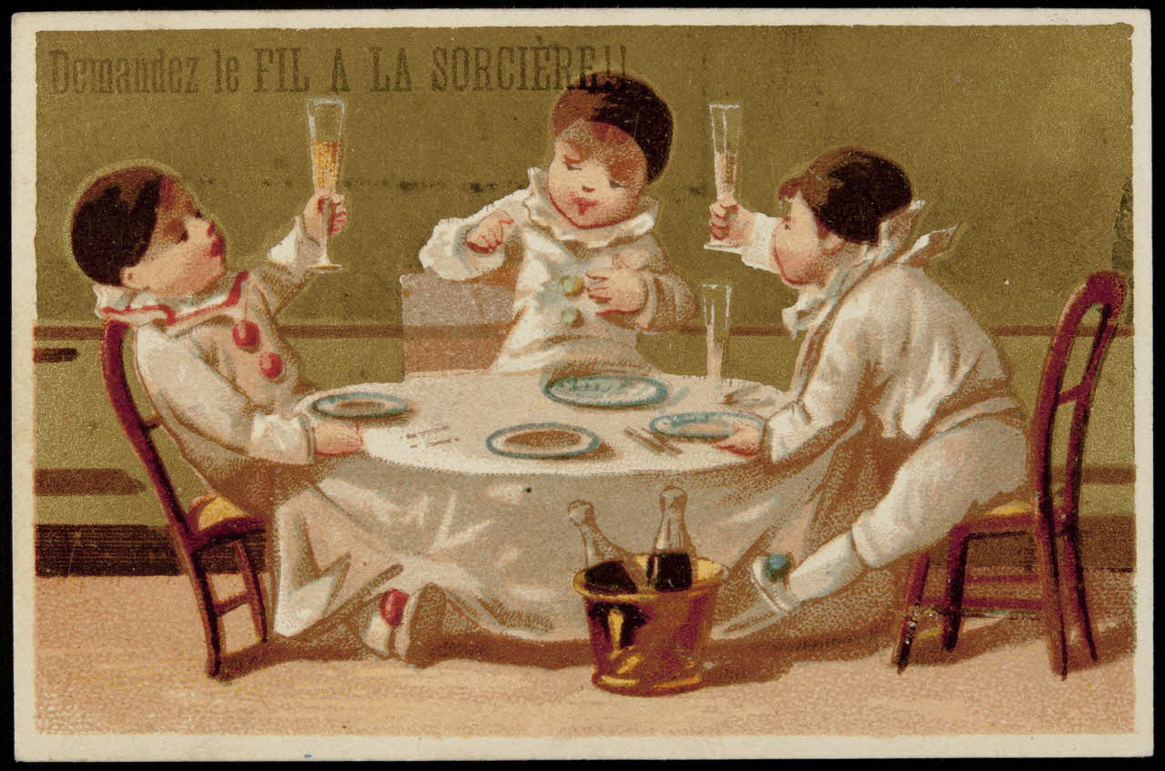 Testu & Massin carte réclame chromo Paris 1876-1878 1995.1.4361.9 Photo