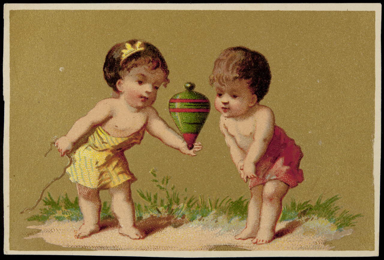 Testu & Massin carte réclame chromo Paris 1876-1903 1995.1.4362.2  Photo