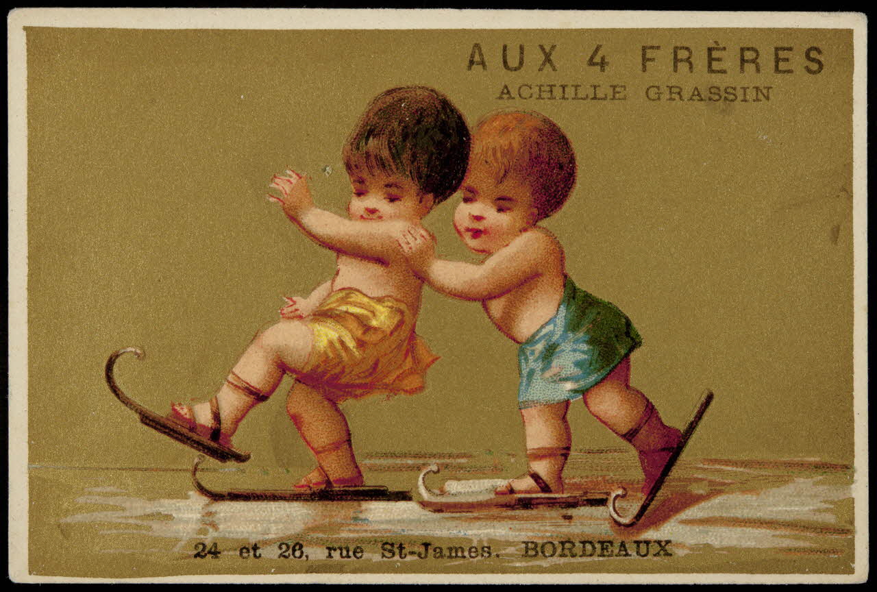Testu & Massin ; Champenois et compagnie carte réclame chromo Paris 1879-1886 1995.1.4362.6 Photo