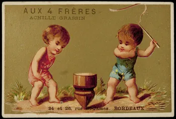 Testu & Massin ; Champenois et compagnie carte réclame chromo Paris 1879-1886 1995.1.4362.8 Photo