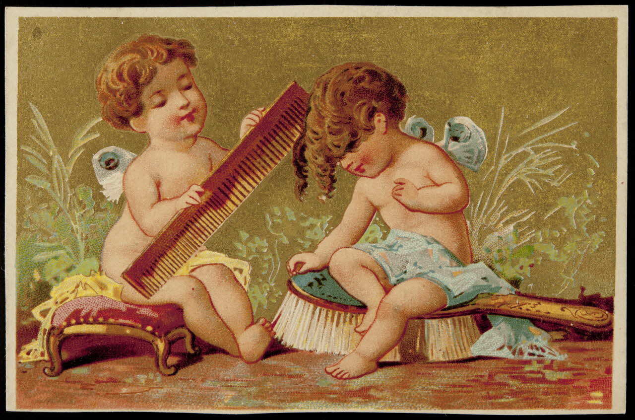 Testu & Massin carte réclame chromo Paris 1876-1903 1995.1.4363.1 Photo