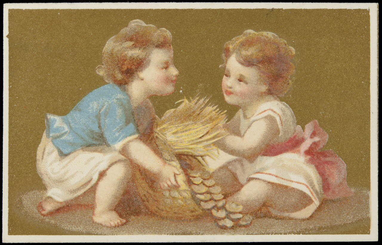 Testu & Massin carte réclame chromo Paris 1876-1903 1995.1.4364.3 Photo