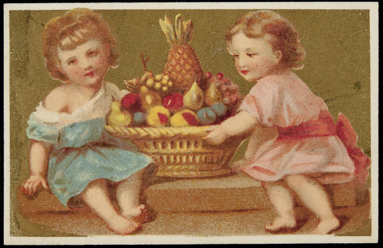 Testu & Massin carte réclame chromo Paris 1876-1903 1995.1.4364.4 Photo