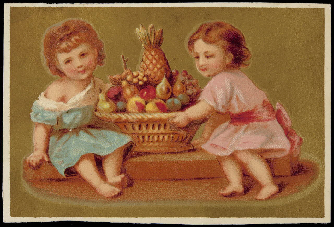 Testu & Massin carte réclame chromo Paris 1876-1903 1995.1.4364.5 Photo