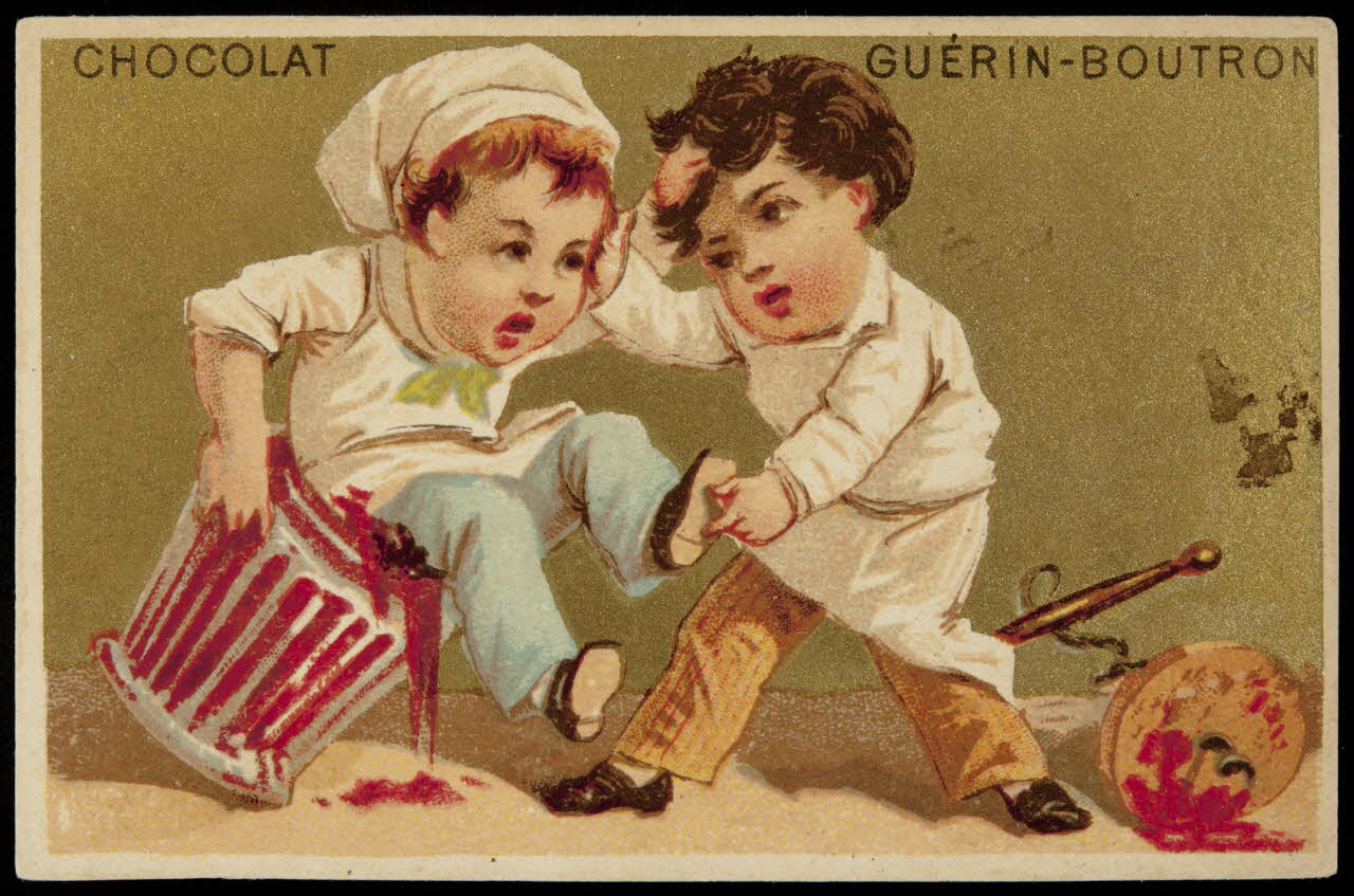 Testu & Massin carte réclame chromo Paris 1876-1878 1995.1.4365.1 Photo