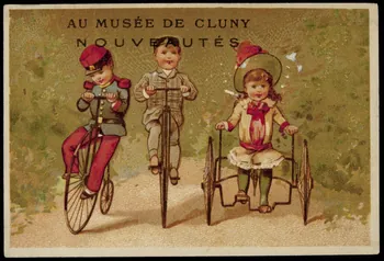 Testu & Massin ; Champenois et compagnie carte réclame chromo Paris 1888-1889 1995.1.4366.3 Photo