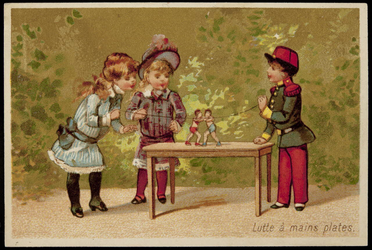 Testu & Massin carte réclame chromo Paris 1876-1903 1995.1.4366.4 Photo