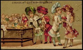 Testu & Massin ; Champenois et compagnie carte réclame chromo Paris 1888-1889 1995.1.4367.6 Photo