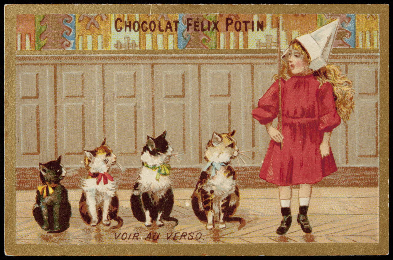 Testu & Massin carte réclame chromo Paris 1886-1903 1995.1.4369.2 Photo