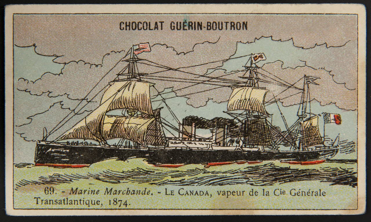 Testu & Massin carte réclame chromo Paris 1886-1903 1995.1.4372.43 Photo