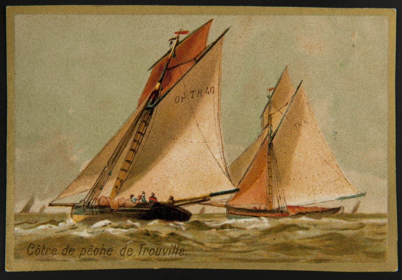 Testu & Massin carte réclame chromo Paris 1876-1903 1995.1.4374.15 Photo