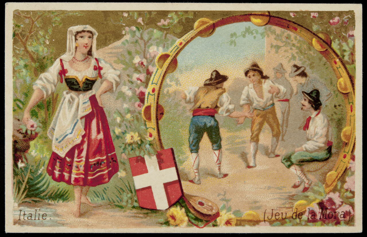 Testu & Massin carte réclame chromo Paris 1876-1878 1995.1.4385.11 Photo