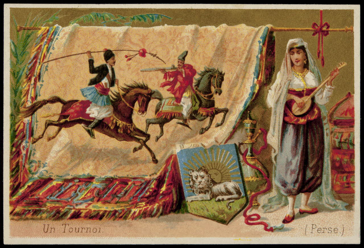 Testu & Massin carte réclame chromo Paris 1878-1886 1995.1.4385.7 Photo