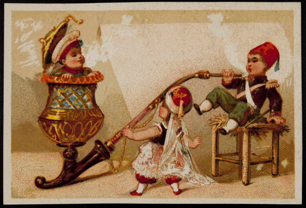 Testu & Massin carte réclame chromo Paris 1876-1903 1995.1.4388.6 Photo