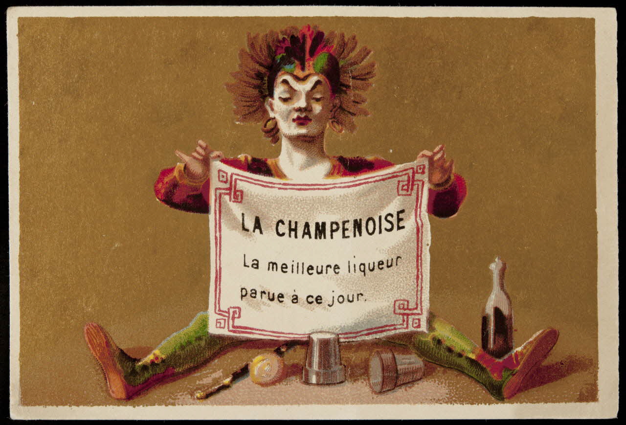 Testu & Massin carte réclame chromo Paris 1876-1878 1995.1.4429.2 Photo