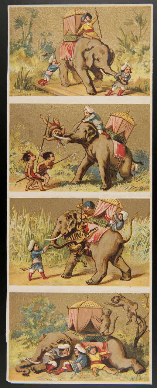 Testu & Massin carte réclame chromo Paris 1876-1903 1995.1.4431.1 Photo