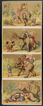 Testu & Massin carte réclame chromo Paris 1876-1903 1995.1.4431.1 Photo