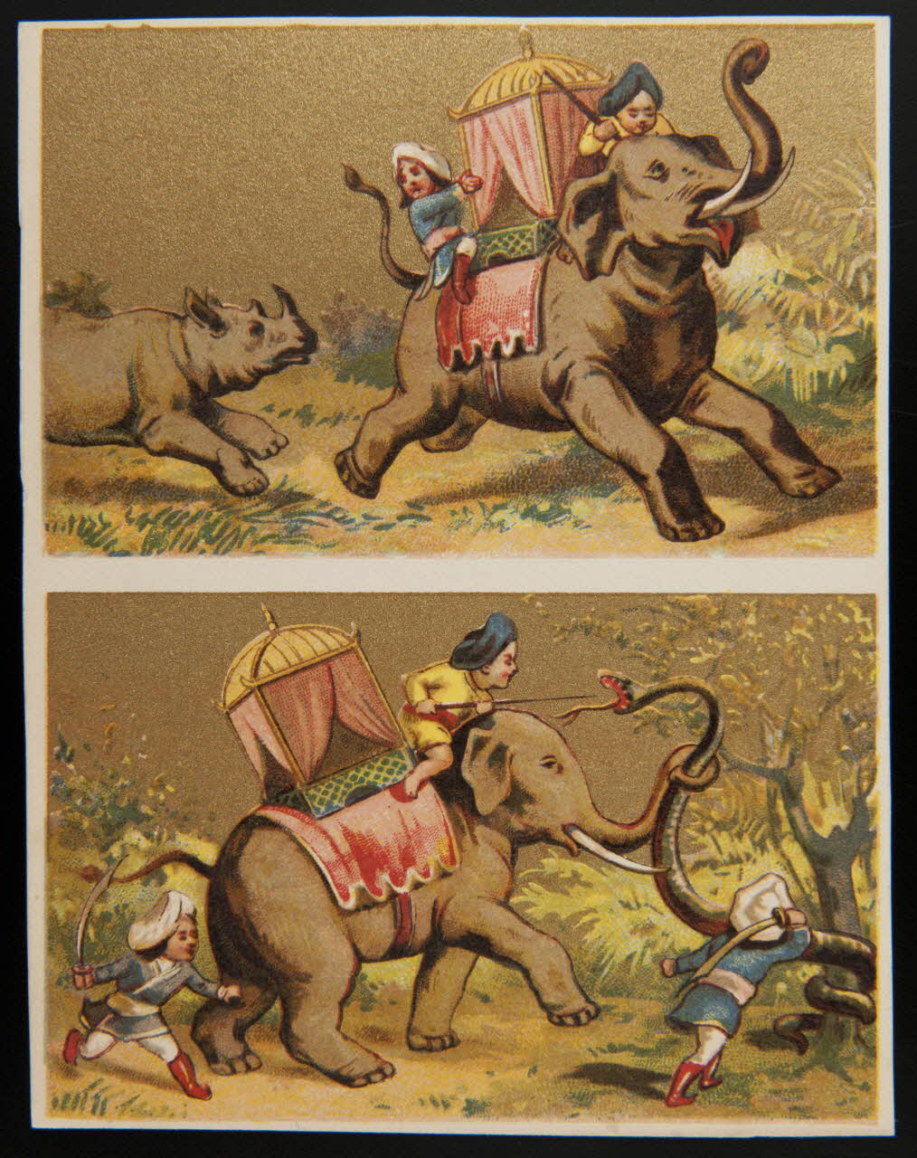 Testu & Massin carte réclame chromo Paris 1876-1903 1995.1.4431.2 Photo