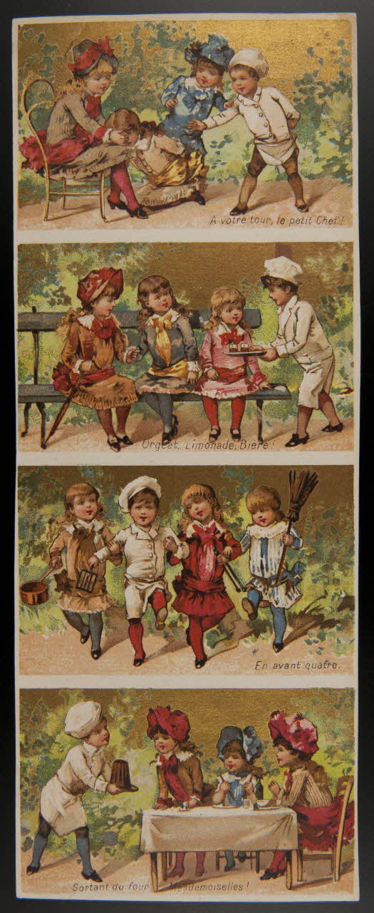 Testu & Massin carte réclame chromo Paris 1876-1903 1995.1.4432.1 Photo