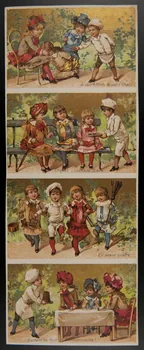 Testu & Massin carte réclame chromo Paris 1876-1903 1995.1.4432.1  Photo
