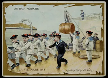 Testu & Massin carte réclame chromo Paris 1886-1903 1995.1.4435.2 Photo