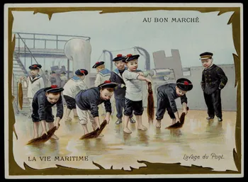 Testu & Massin carte réclame chromo Paris 1886-1903 1995.1.4435.3 Photo