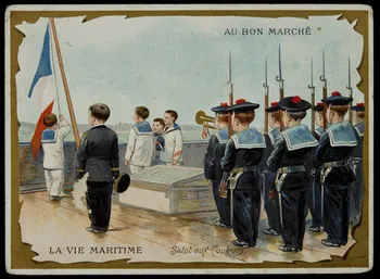 Testu & Massin carte réclame chromo Paris 1886-1903 1995.1.4435.5 Photo